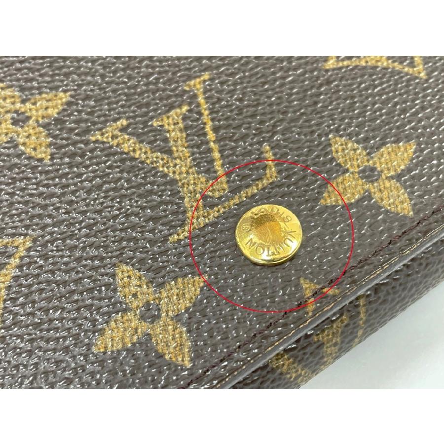 ルイヴィトン LOUIS VUITTON 財布 ポルトモネビエトレゾール M61730 L字ファスナー 二つ折り財布 2602LA018 |  | 09