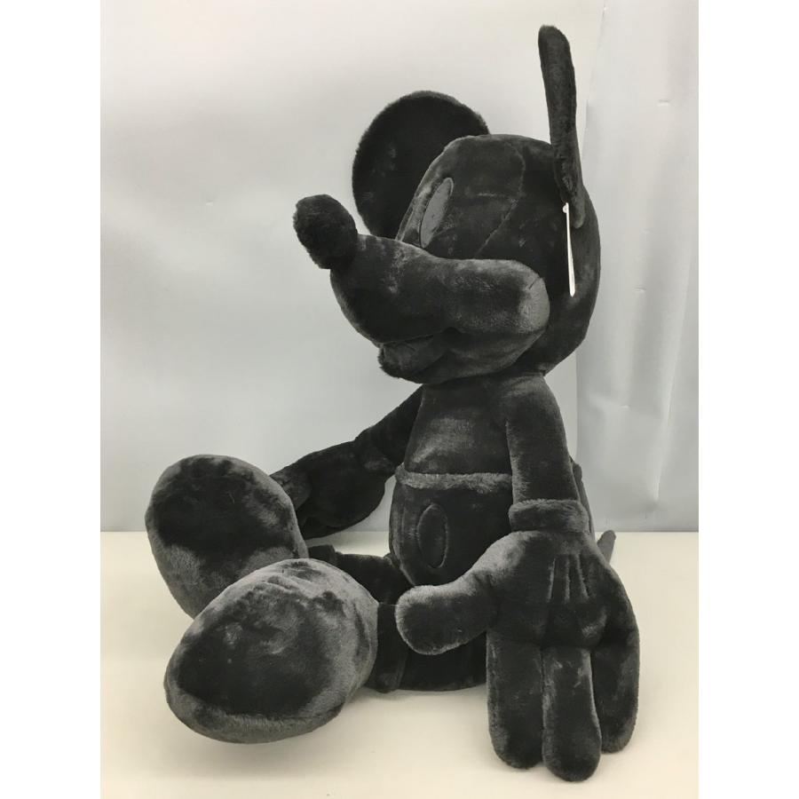 ぬいぐるみ 特大 ミッキー Disney ブラック 100cm ブランケット付き