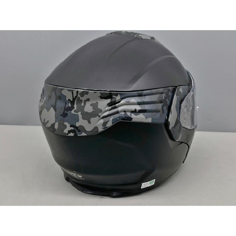 OGK KABUTO カブト バイク用フルフェイスメルメット KAZAMI CAMO フラットブラック/グレー M 57-58cm 保存袋付き 2602LR108 |  | 03