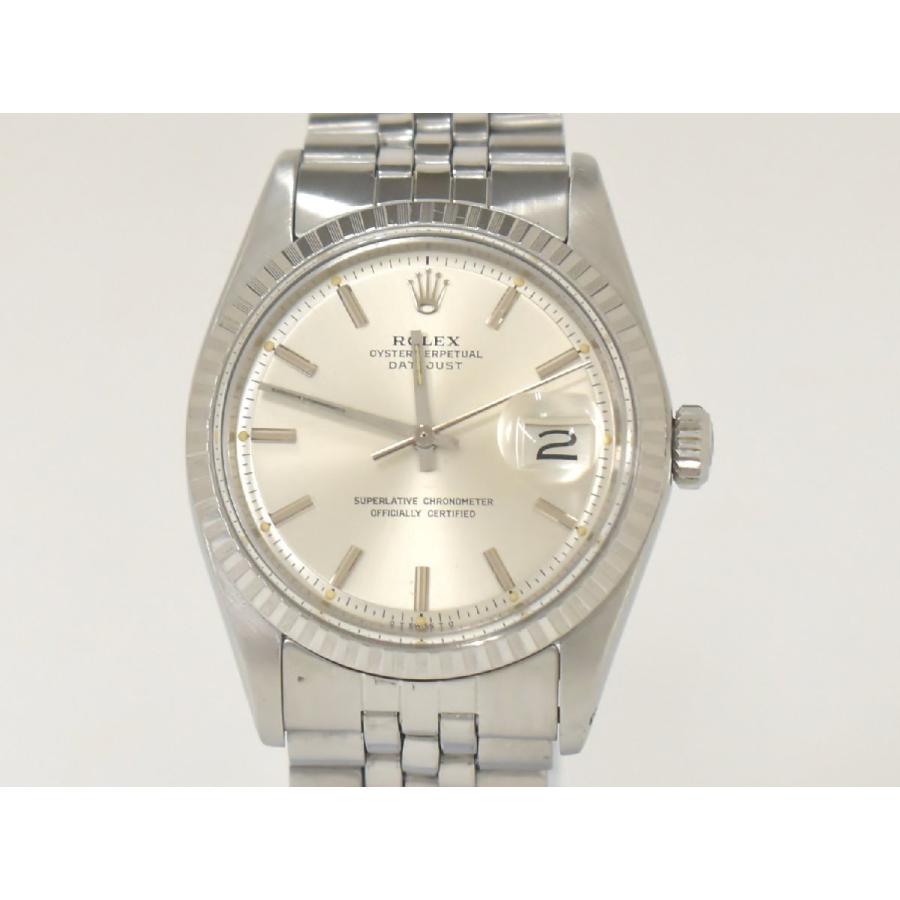 ロレックス ROLEX 腕時計 デイトジャスト 36 1603 1570 メンズ 自動巻き ステンレススチール 2026年1月OH済み → 2602LR166 |  | 03
