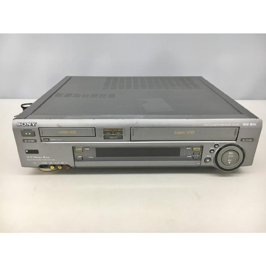 ソニー SONY ビデオデッキ WV-ST1 1998年製 8mm S-VHSハイファイ/ステレオハイエイト ジャンク 2602LR252 | 