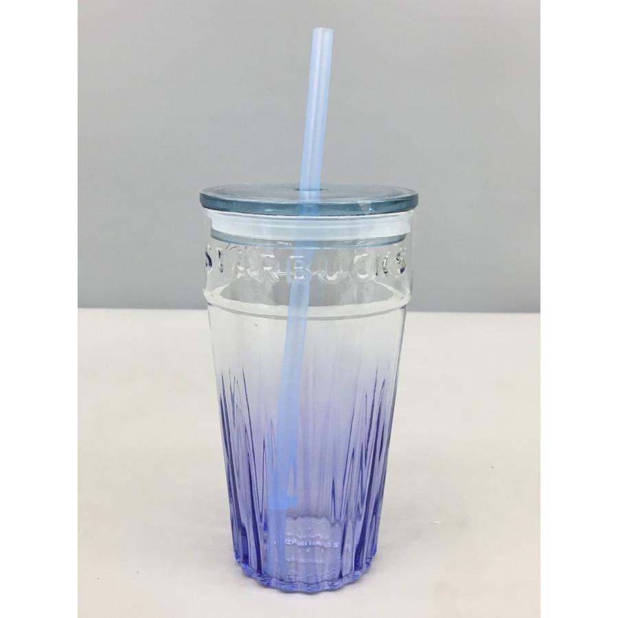 スターバックス Starbucks グラスタンブラー ブルーグラデーション 