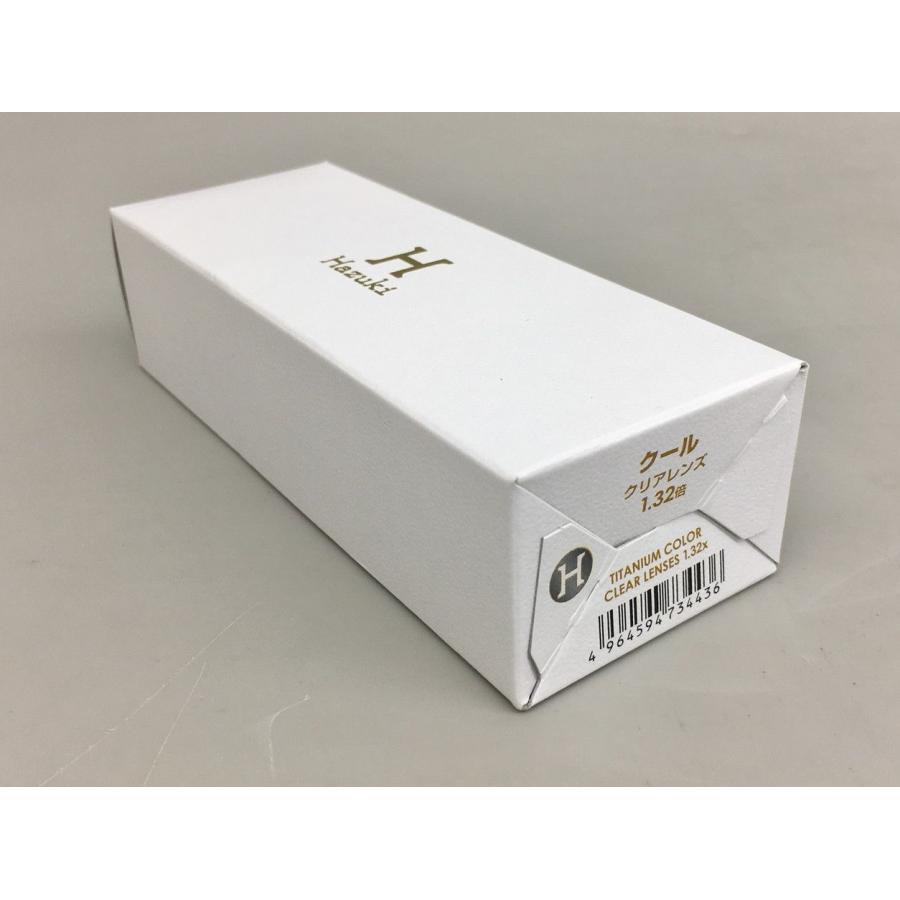 ハズキ Hazuki 拡大鏡 ハズキ クール チタンカラー ケース付 ブルーライト35%カット 1.32倍 クリアレンズ ハズキルーペ 2602LS031 |  | 09