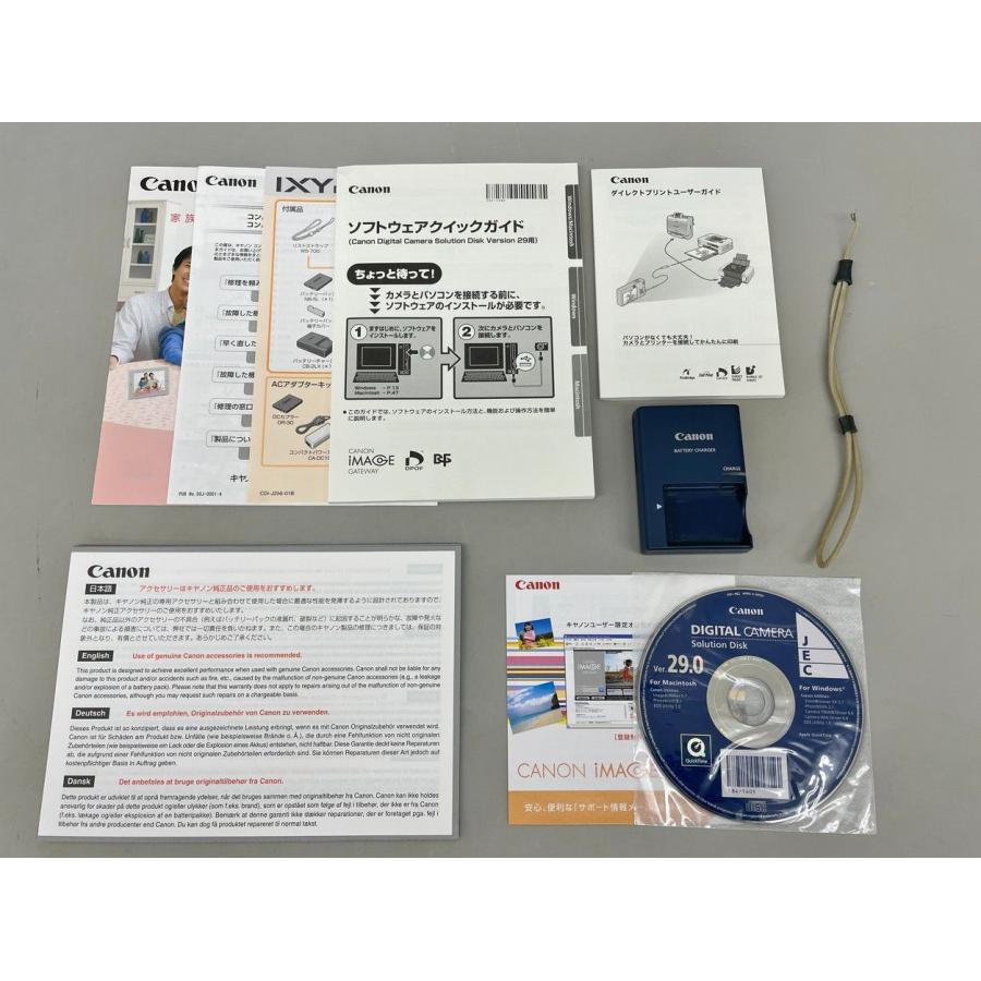 コンパクトデジタルカメラ IXY DIGITAL 900 IS PC1209 キヤノン Canon 710万画素 光学ズーム3.8倍 シルバー 2602LS148 |  | 11