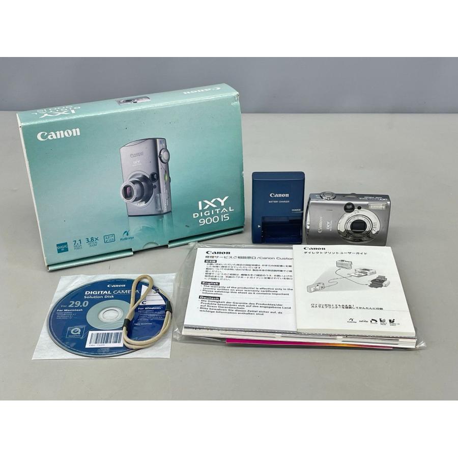 コンパクトデジタルカメラ IXY DIGITAL 900 IS PC1209 キヤノン Canon 710万画素 光学ズーム3.8倍 シルバー 2602LS148 |  | 01