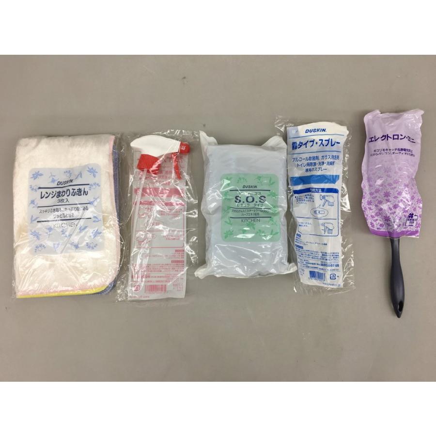 ダスキン DUSKIN 掃除道具まとめセット ギフトセット 台所用 ガラス用 油汚れ用 トイレ用 衣料用各洗剤他 未使用 2602LS156 |  | 02