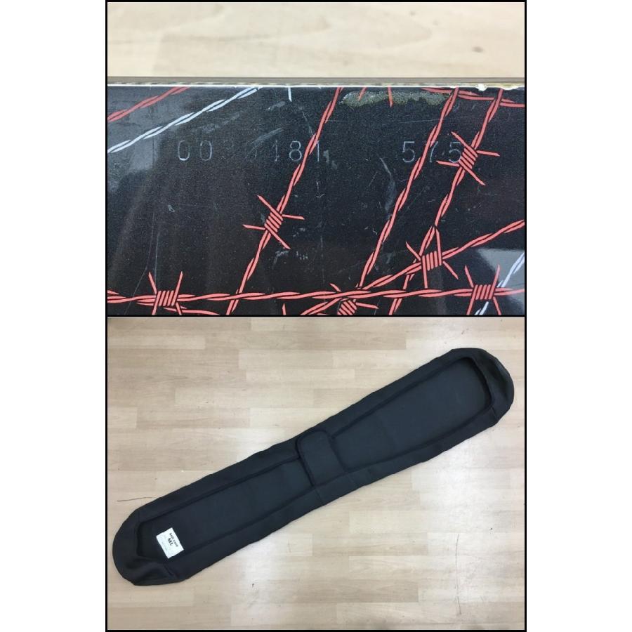 モススノーボード Moss Snowboards スノーボード キングアンディ King Andy 57.5 ボードカバー付き 157.5cm スノボ板 2602LS247 |  | 08