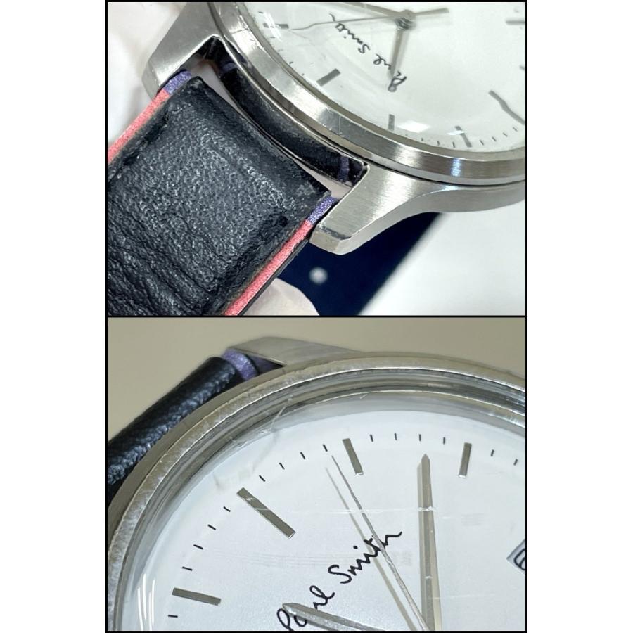 ポールスミス Paul Smith 腕時計 2510-T022570 メンズ クォーツ 3針 デイト ホワイト文字盤 電池切れ 2602LS258 |  | 01