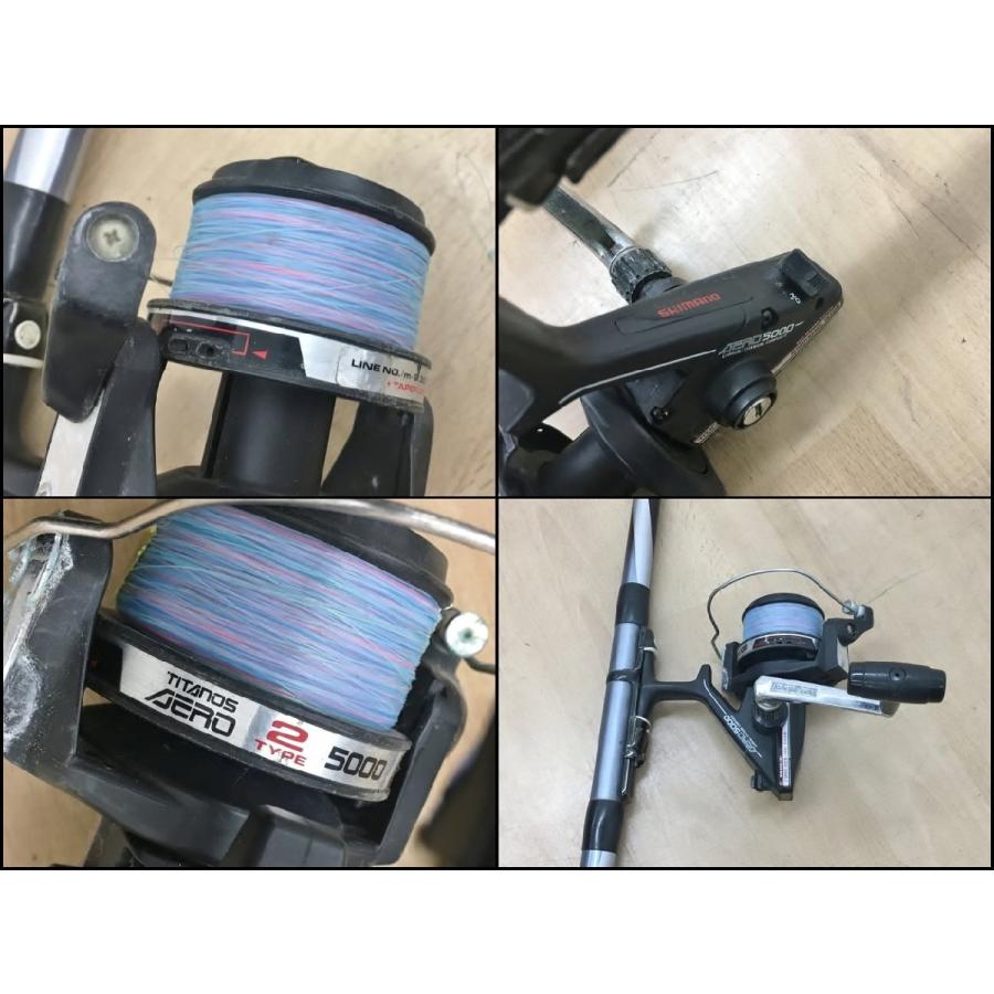 NFT リール付き釣り竿 ダイヤフラッシュ パーフェクション 25-400 現状