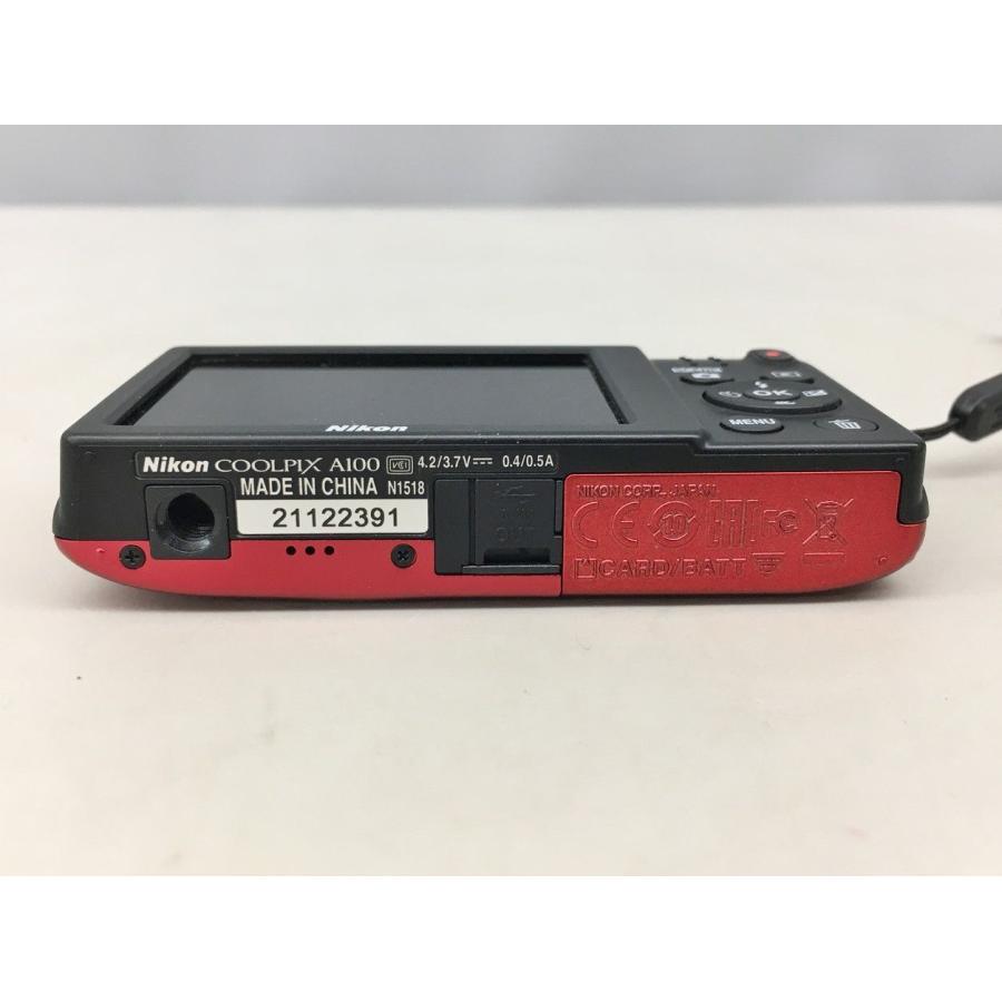 デジタルカメラ COOLPIX A100 N1518 レッド 2005万画素 光学ズーム 5 倍 ニコン Nikon レッド 液晶モニター2.7型 2602LT026 |  | 04