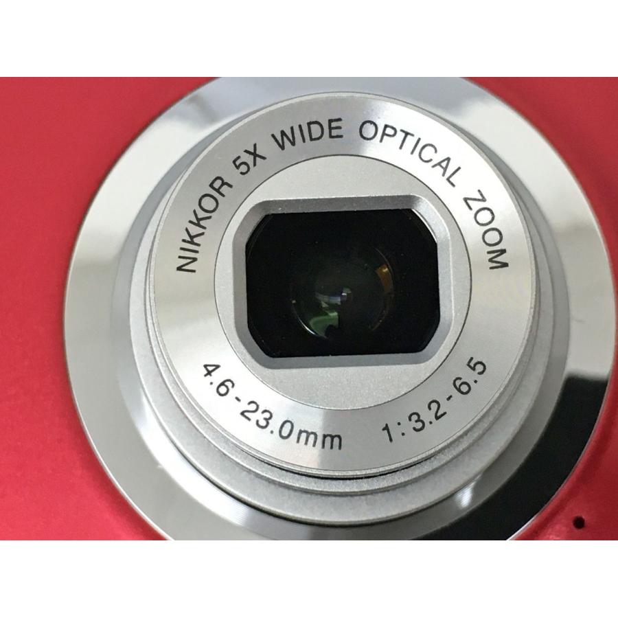 デジタルカメラ COOLPIX A100 N1518 レッド 2005万画素 光学ズーム 5 倍 ニコン Nikon レッド 液晶モニター2.7型 2602LT026 |  | 06
