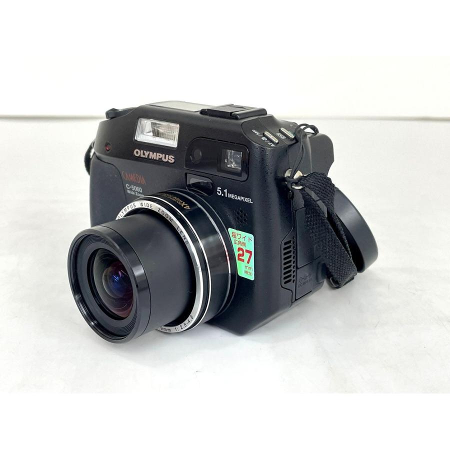 デジタルカメラ CAMEDIA C-5060 ブラック 光学ズーム4倍 オリンパス OLYMPUS 500万画素 Wide Zoom 2602LT082 |  | 02
