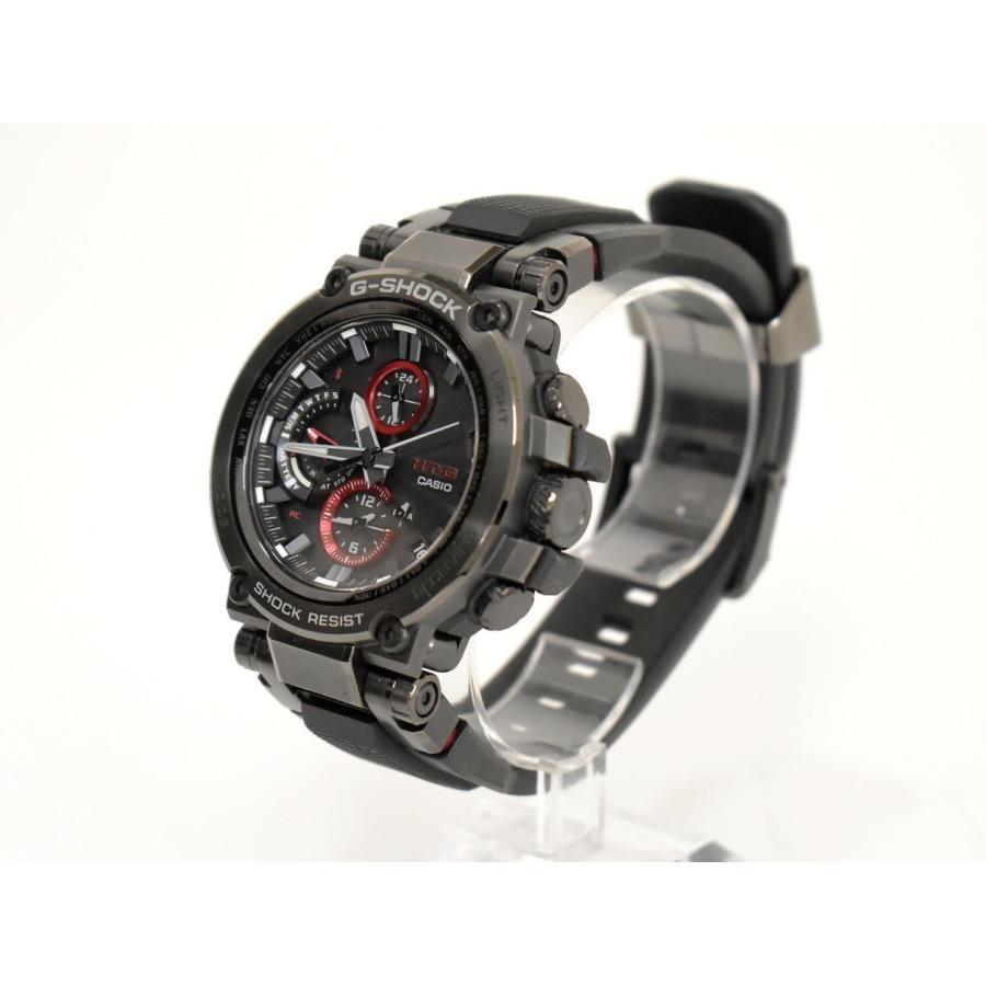カシオ CASIO 腕時計 G-SHOCK MT-G MTG-B1000-1AJF 5544 メンズ 電波ソーラー 樹脂バンド/SS 取扱説明書 化粧箱 外箱 美品 2602LT173 | 