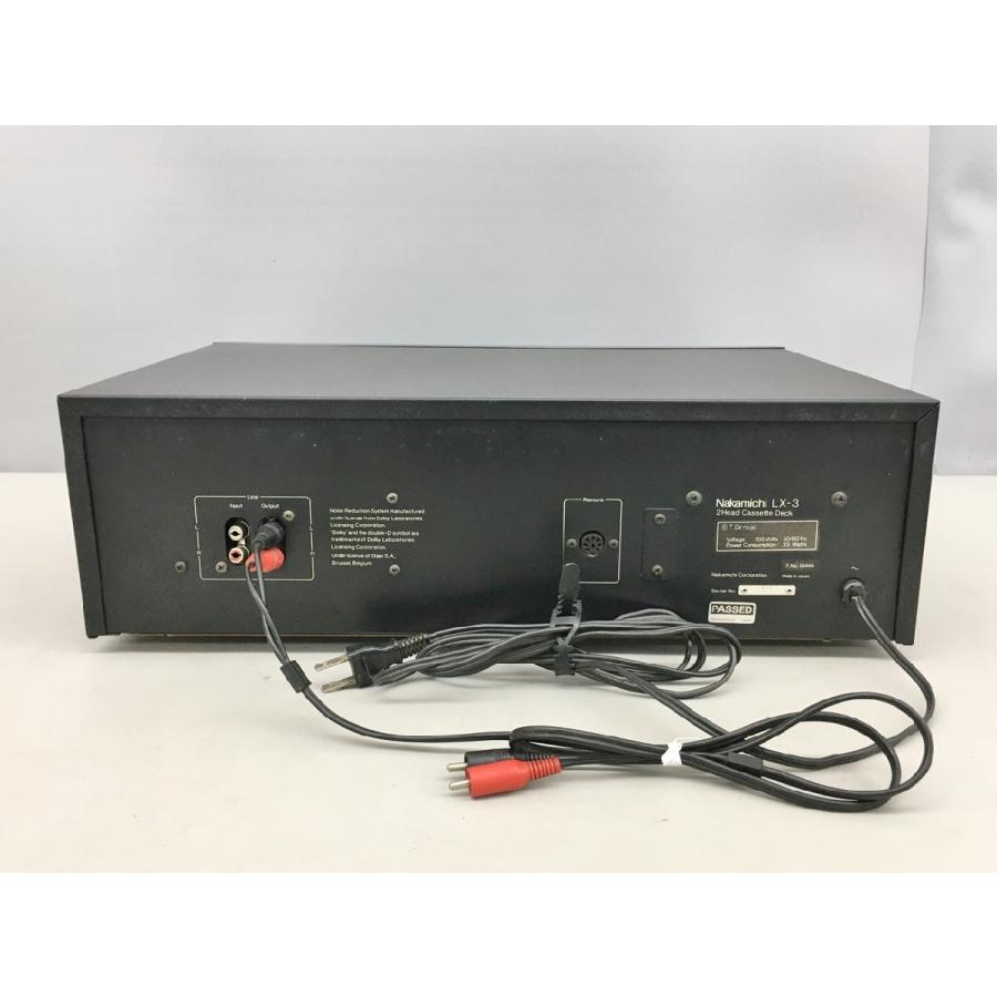 ナカミチ Nakamichi カセットデッキ LX-3 ジャンク 2602LT180 ナカミチ Nakamichi カセットデッキ LX-3 ジャンク 2602LT180
