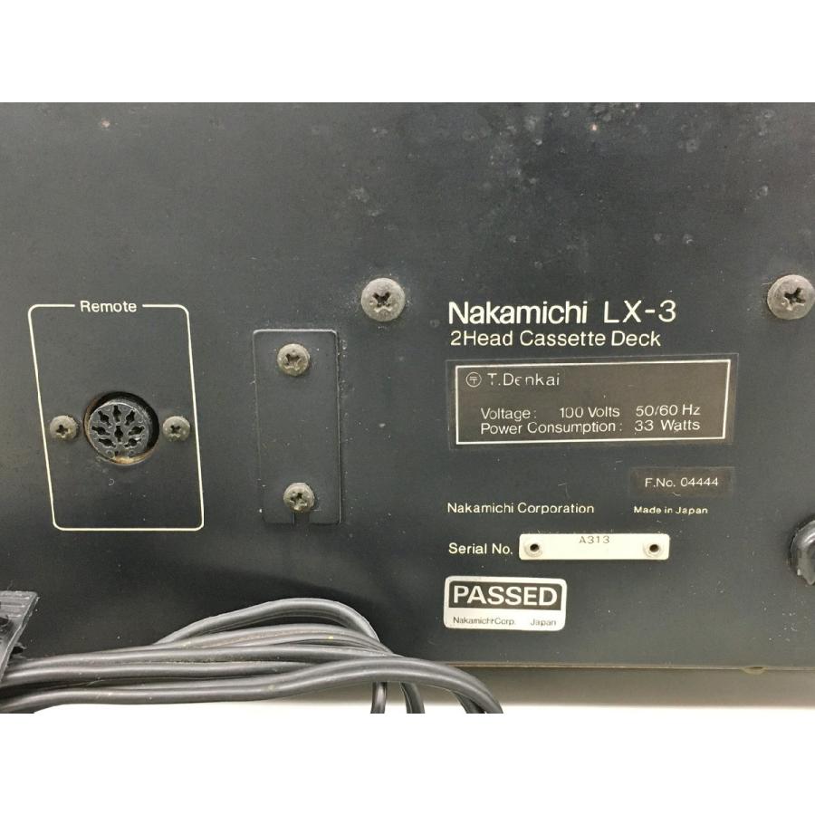 ナカミチ Nakamichi カセットデッキ LX-3 ジャンク 2602LT180