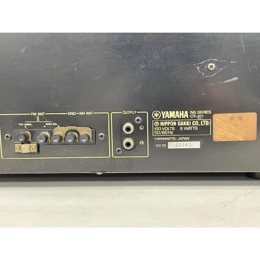 FM/AMステレオチューナー CT-XII ヤマハ YAMAHA 通電のみ 2602LT216
