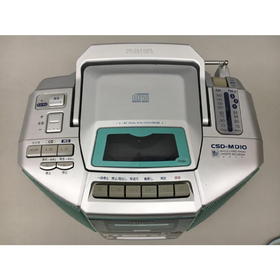 アイワ aiwa MD/CDラジカセ CSD-MD10 ジャンク 2602LT245 : ハウマッチ