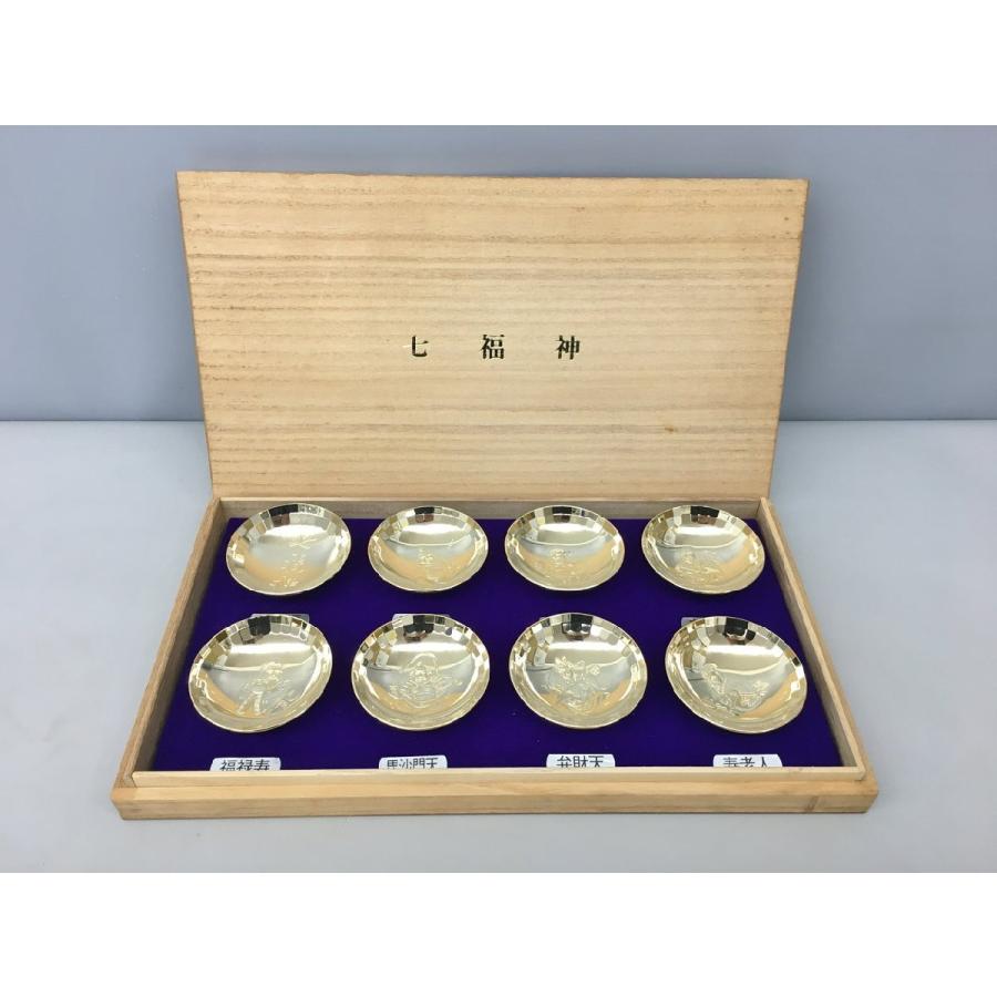 金メッキの金杯 24KGP 木箱付き 七福神 2602LT272 : ハウマッチYahoo