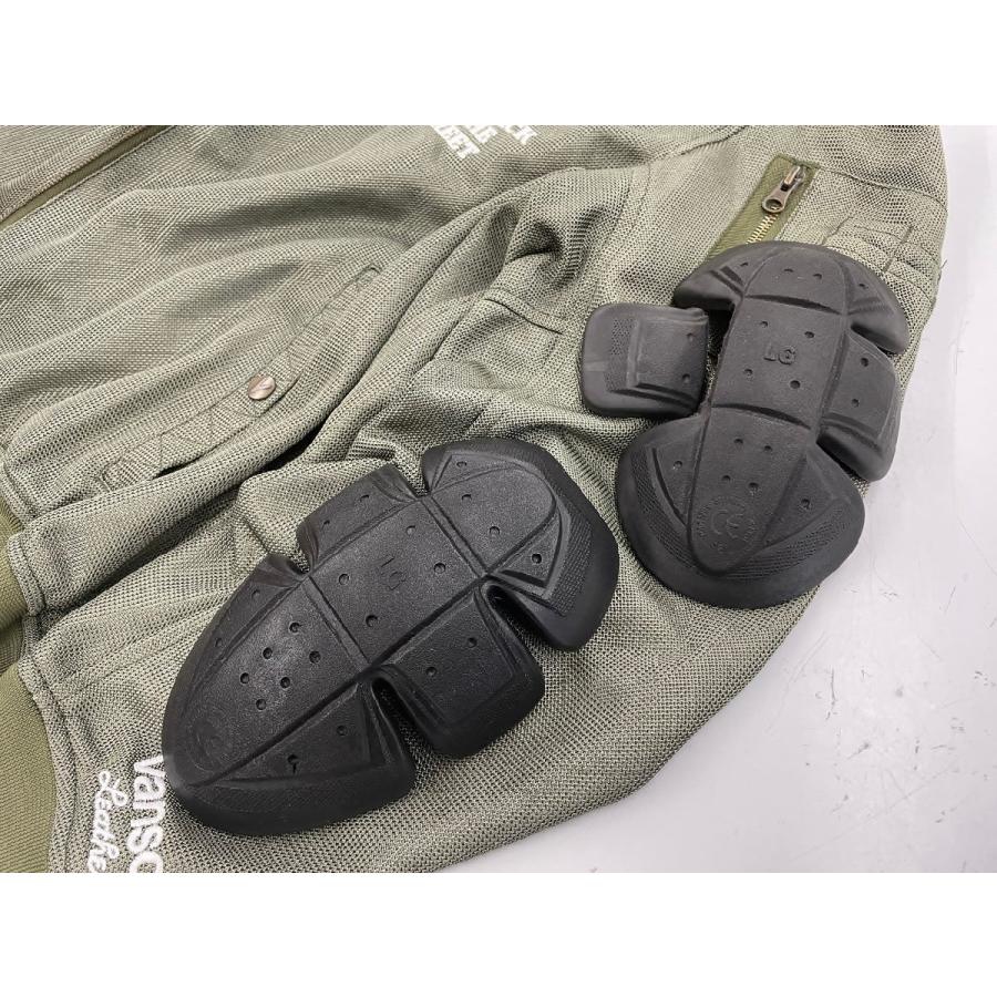 バンソン VANSON ライダースジャケット 2XL カーキ フライング