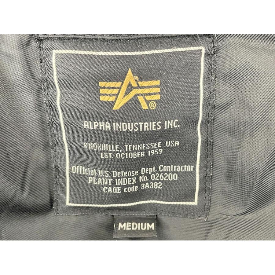アルファインダストリーズ ALPHA INDUSTRIES フライトジャケット M ブラック 2602WT005 |  | 05