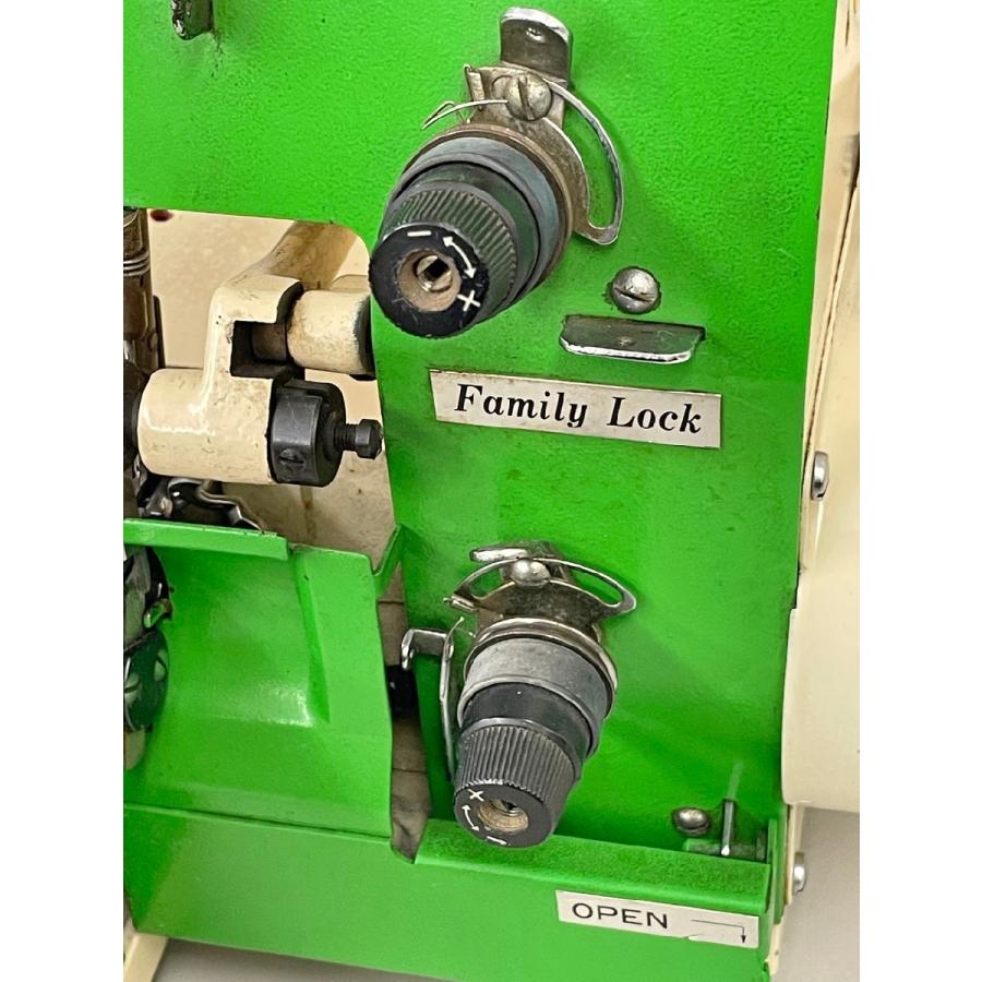 ロックミシン ファミリーロック family Lock FR-75 ジャノメ JANOME 現状品 ジャンク 2603LS099