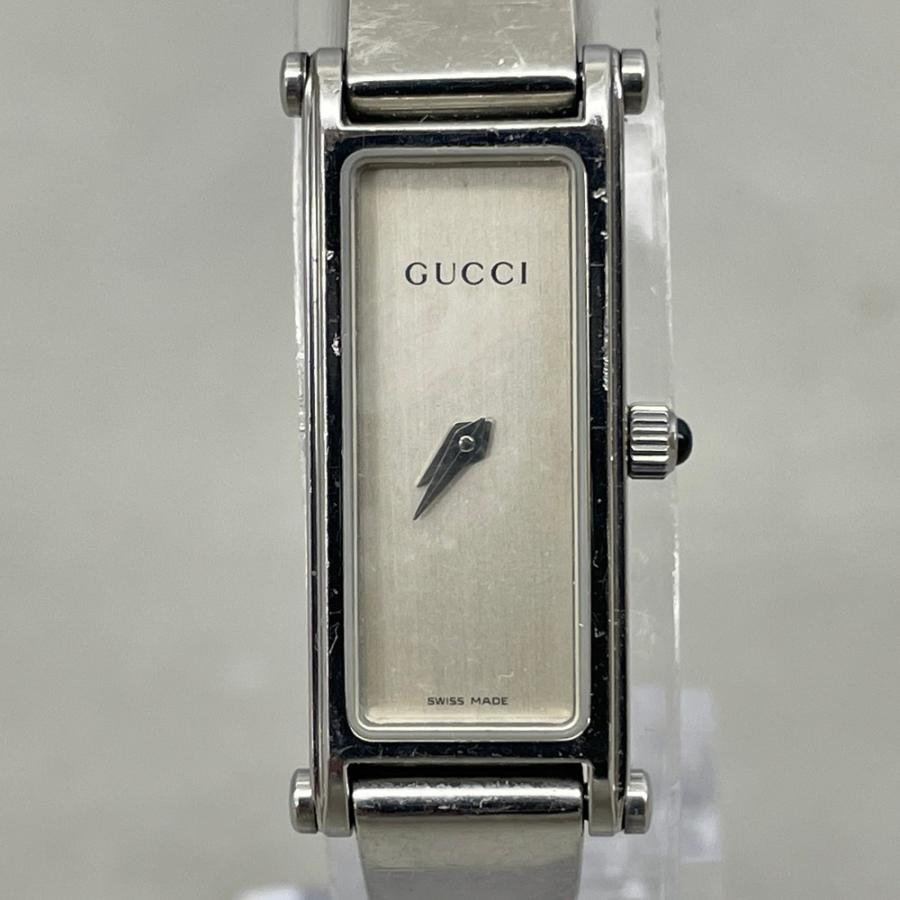 GUCCI（グッチ） 腕時計 1500L 不動品 文字盤シルバー ステレス