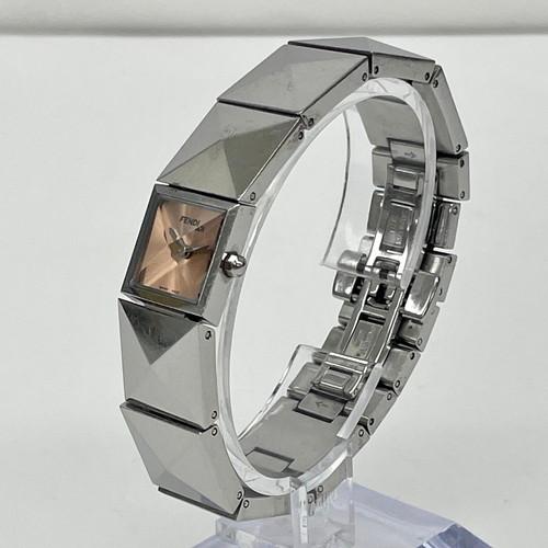 FENDI（フェンディ） 腕時計 4250L ピラミッド ピンク文字盤 不動品