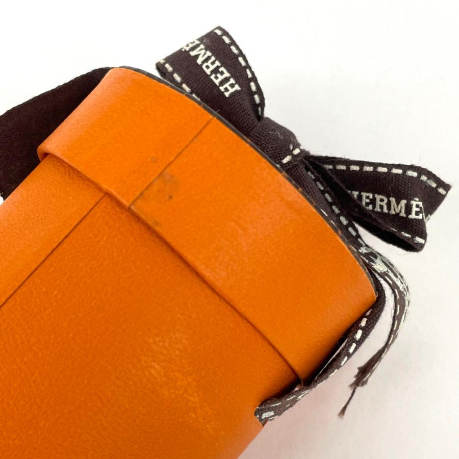 美品 エルメス HERMES ツイリー スカーフ ボルデュック リボン柄 箱付き HERMES（エルメス） スカーフ ツイリー ボルデュック リボン柄