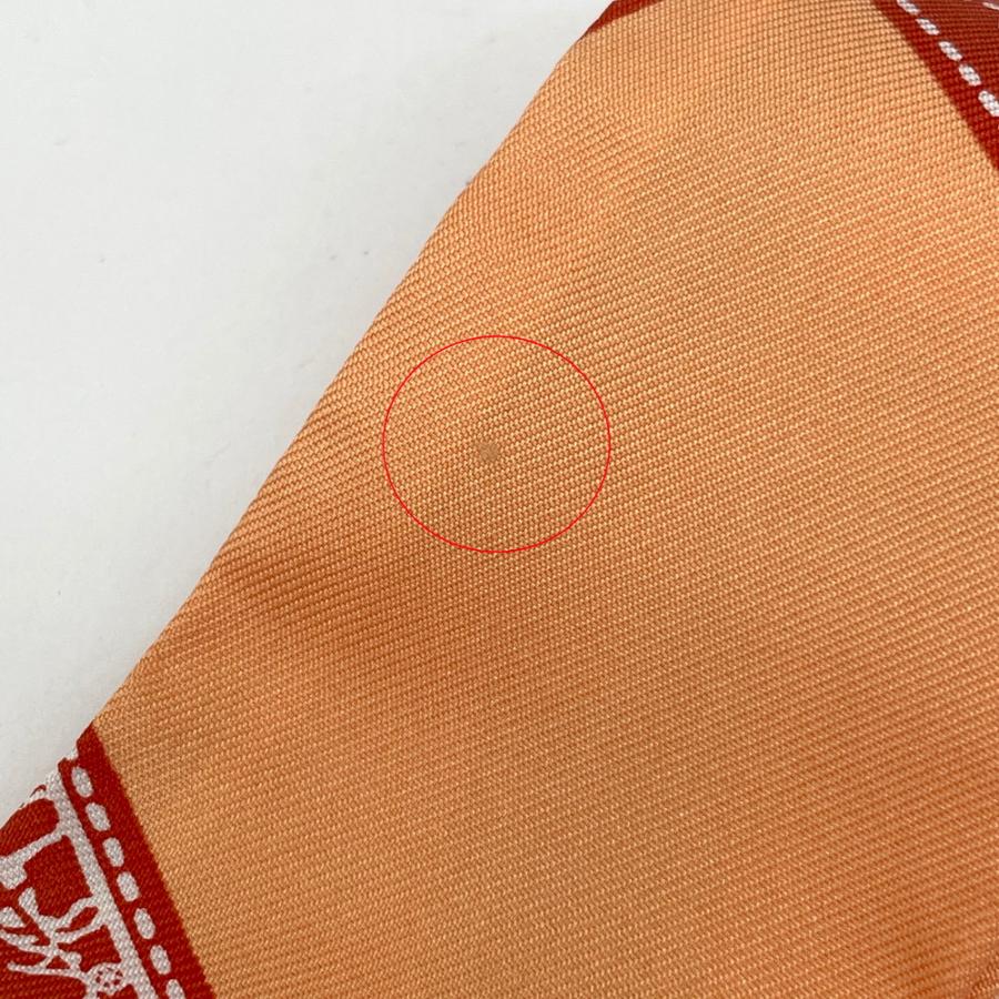 HERMES（エルメス） スカーフ ツイリー ボルデュック リボン柄