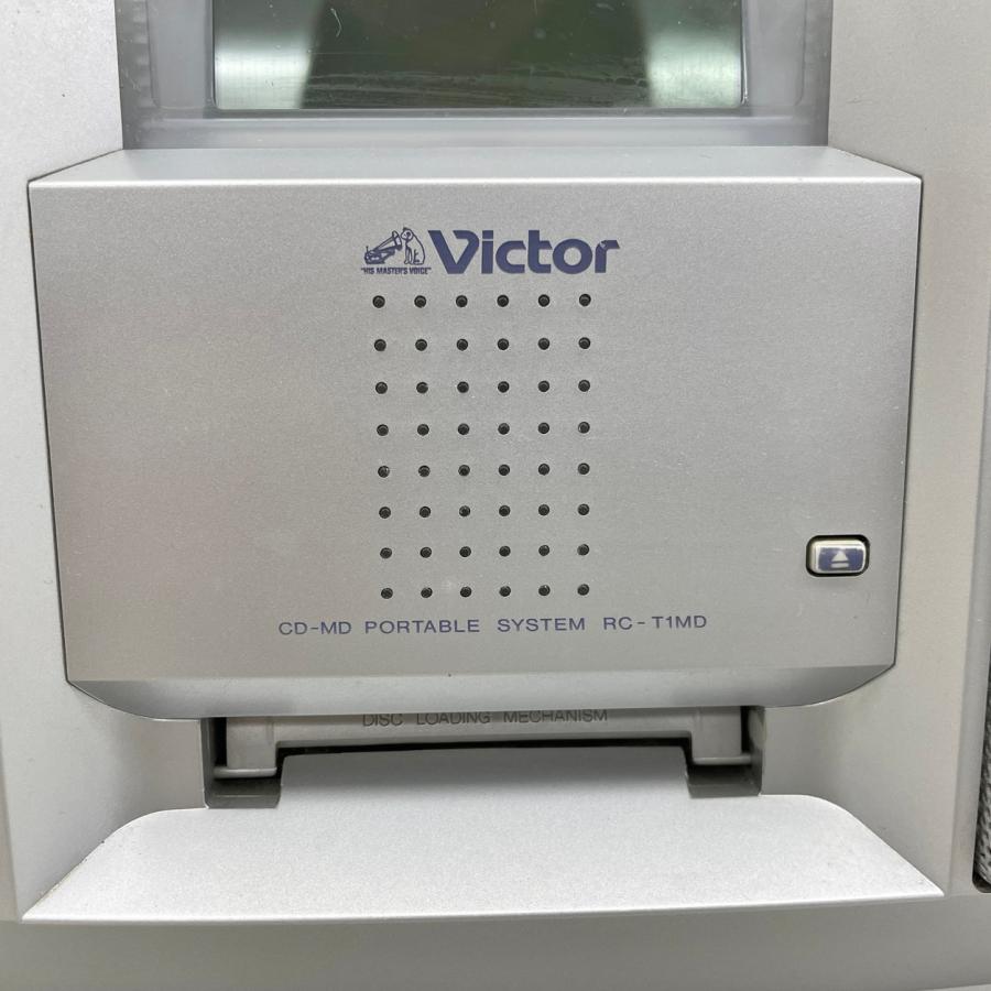 CD-MDポータブルシステム Clavia Victor オーディオ RC-T1MD-S