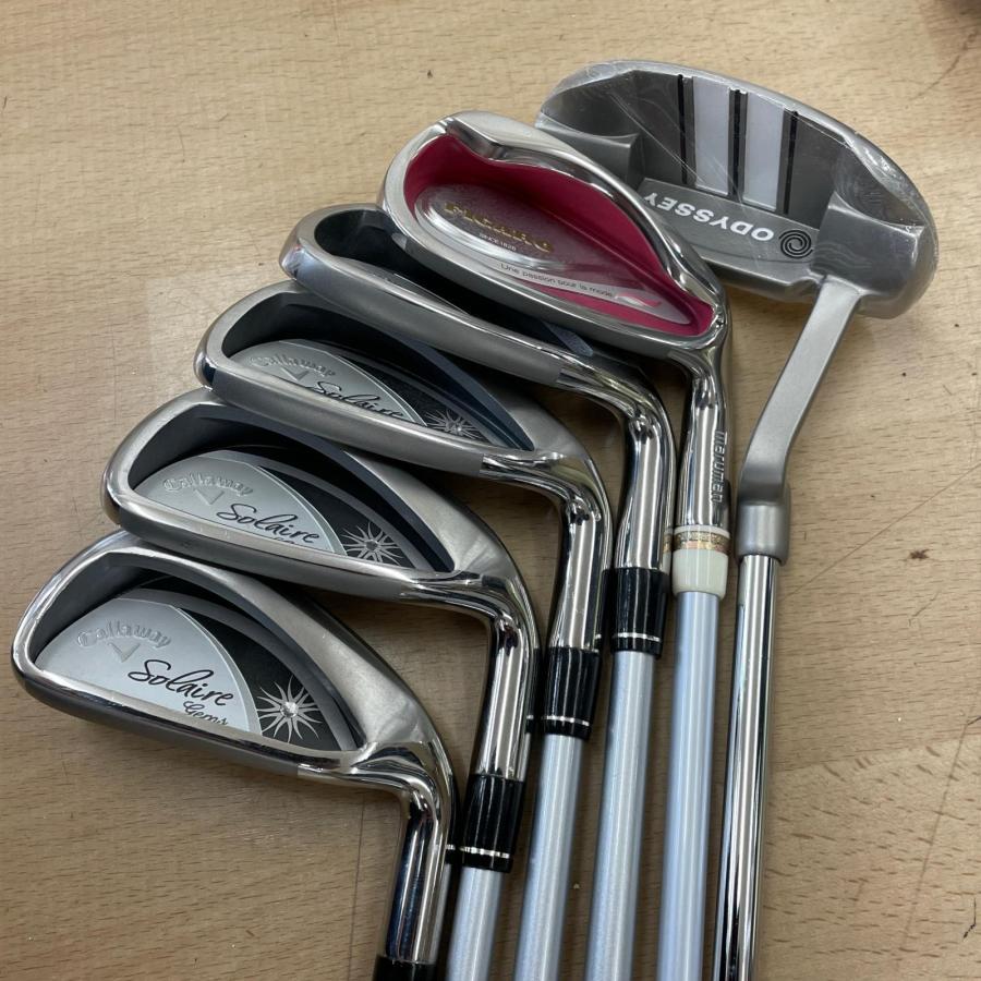 Callaway Solaire Gems クラブセット Solaire Gems キャロウェイ ゴルフクラブセット 計9本セット 右利き用