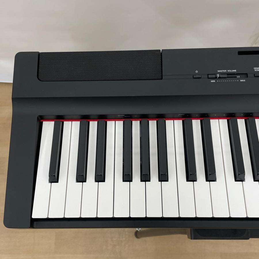 P-125 ヤマハ YAMAHA 電子ピアノ 88鍵 譜面台 スタンド付き