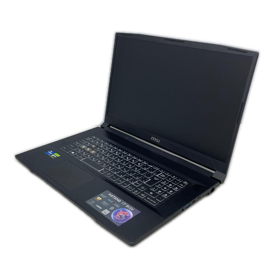 MSI MSI ノートパソコン Katana 17 B13V Windows11  Core i7 13620H SSD 16GB 1TB 17.3インチ MSI ノートパソコン Katana 17 B13V Windows11 home Core i7 13620H