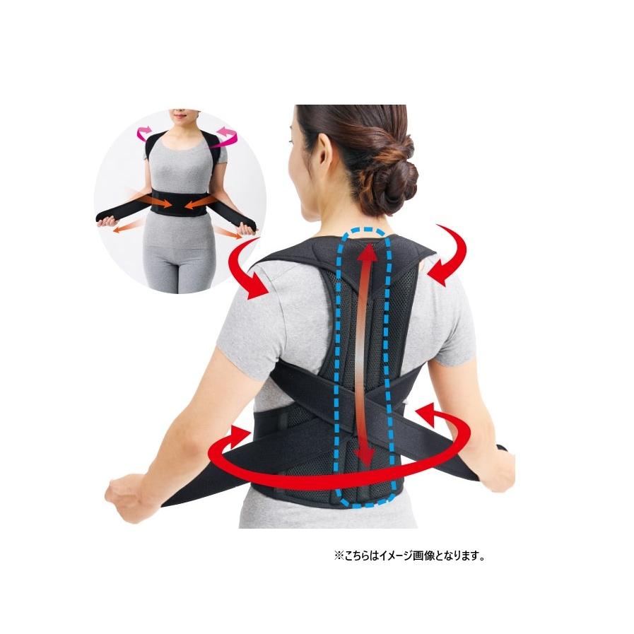 はぴねすくらぶ すっきり背筋補正ダブルベルト L-LL 2枚組 内1点のみ未使用品 |  | 09