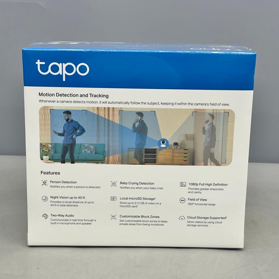 ティーピーリンク TP-Link Tapo ホームセキュリティーカメラ 2台セット