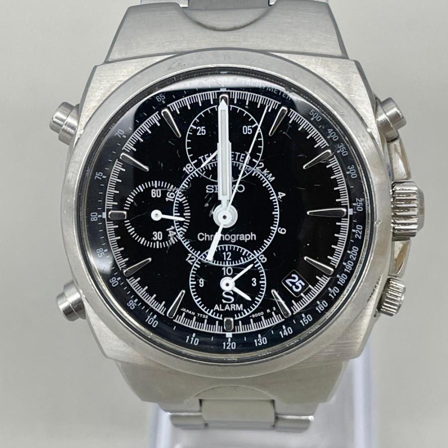 SEIKO セイコー クロノグラフ 腕時計 7T32-9000 |  | 02