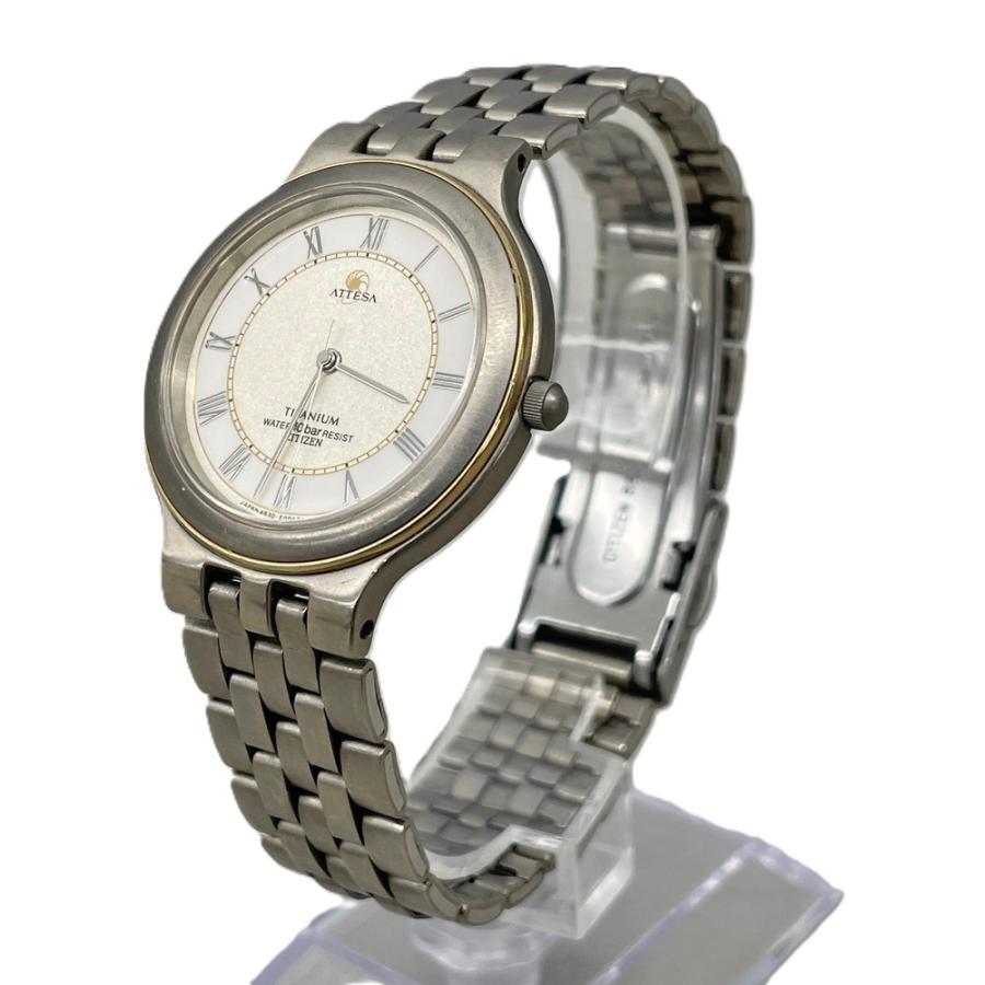 CITIZEN シチズン ATTESA アテッサ クォーツ 腕時計 チタン 4631-E66882 | 