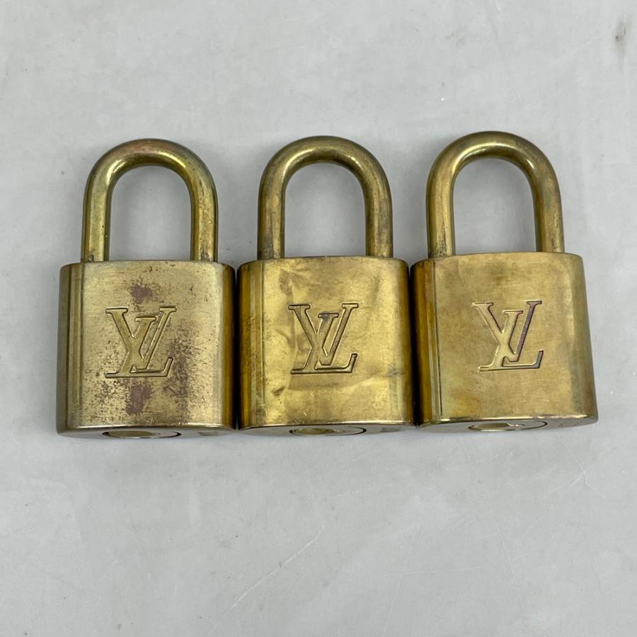 Louis Vuitton 南京錠 4個セット ルイ・ヴィトン Louis Vuitton パドロック 南京錠 鍵 まとめセット