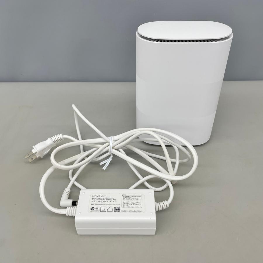 Speed Wi-Fi HOME 5G L11 ZTE ルーター ZTR01 ホワイト 2022年製