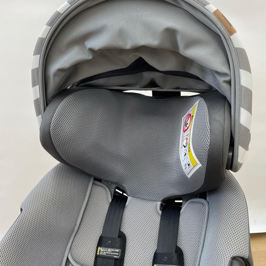 THE S Air ISOFIX エッグショック ZA-670 ストライプグレー Combi