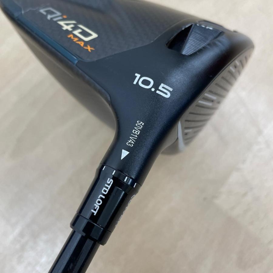 テーラーメイド ゴルフクラブ ドライバー Qi4D MAX 10.5° シャフト REAX50 HR 50 ヘッドカバー付き |  | 09