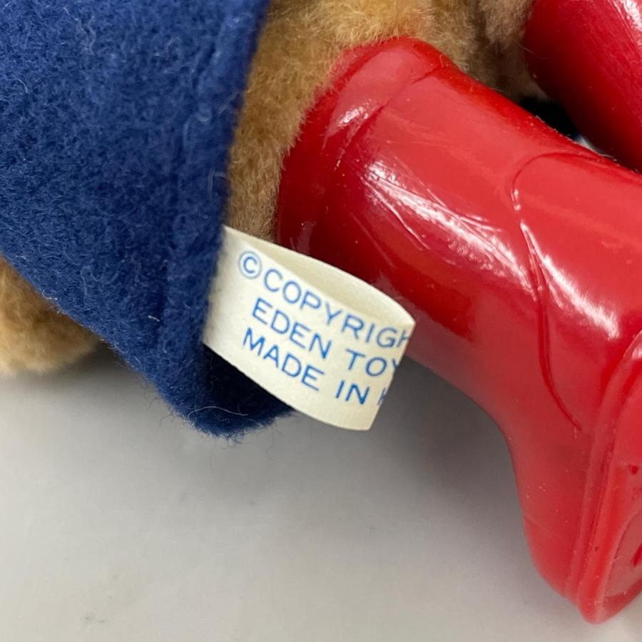 エデン社 パディントン ベア 1987 ぬいぐるみ レトロ 紙袋付き