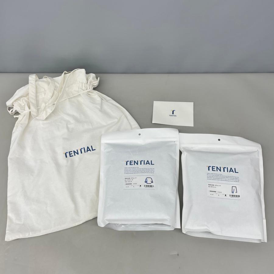 TENTIAL テンシャル リカバリーウェア上下セット メンズ BAKUNE Lサイズ ブラック スウェット |  | 04
