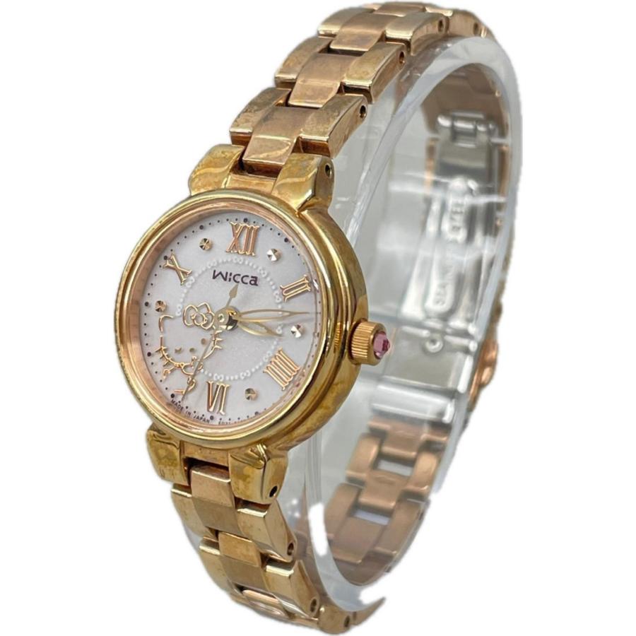 シチズン CITIZEN 腕時計 ハローキティ wicca ソーラー KP2-167-11 | CITIZEN