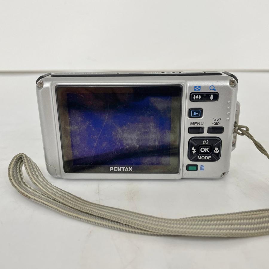 Optio W80 ペンタックス PENTAX コンパクトデジタルカメラ シルバー
