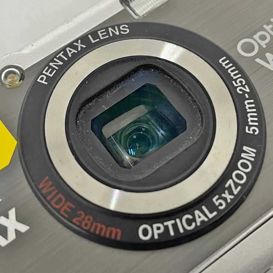 Optio W80 ペンタックス PENTAX コンパクトデジタルカメラ シルバー