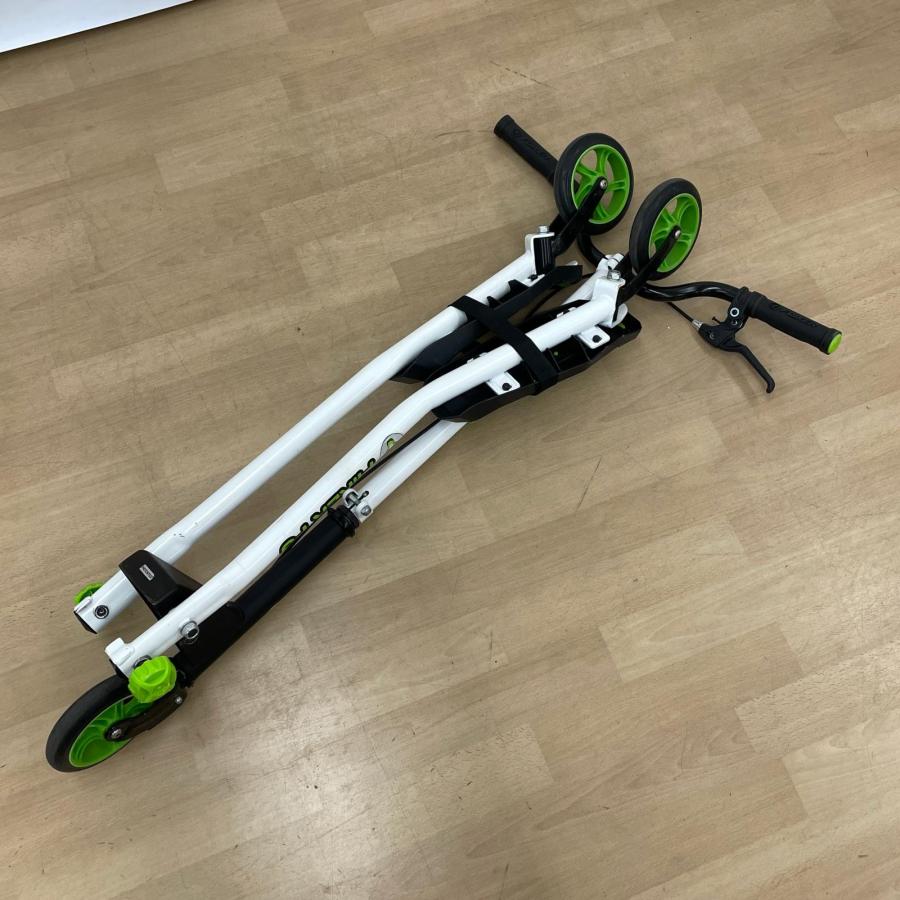 Y FLIKER F3 Yフリッカー 3輪キックボード ホワイト グリーン
