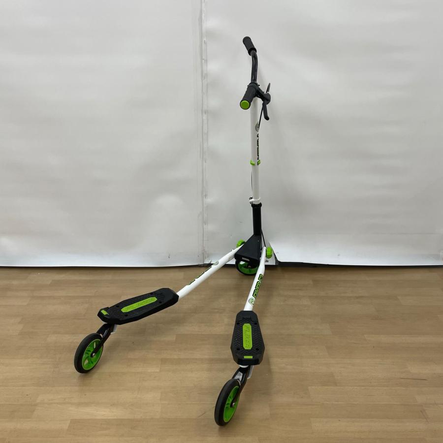 ワイフリッカーF3 Y FLIKER F3 Yフリッカー 3輪キックボード ホワイト グリーン