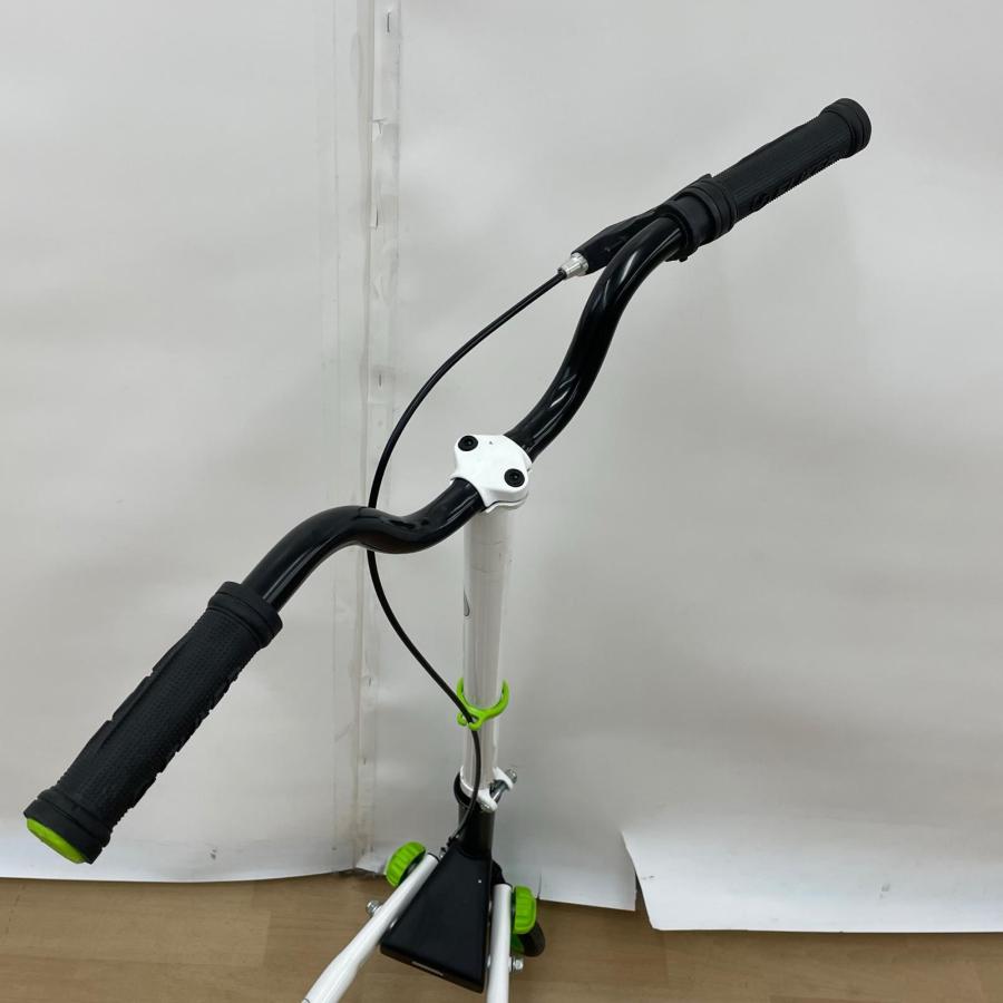 Y FLIKER F3 Yフリッカー 3輪キックボード ホワイト グリーン