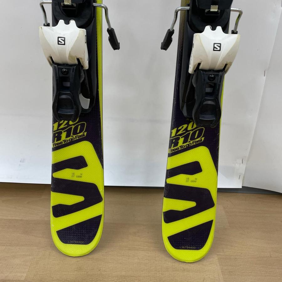 Salomon R10 ショートマックス 120サイズ スキー板(コース未使用) ショートカート short kart 120 R10 SALOMON サロモン スキー板 約